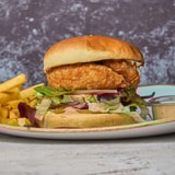 01. Chicken Fried Burger Menu